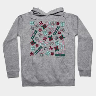 Christmas Presents || Presents || Gifts || Christmas Pattern Hoodie